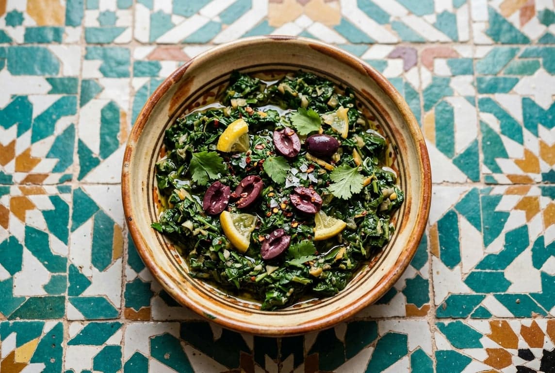 Bakoula (Braised Herb Salad)