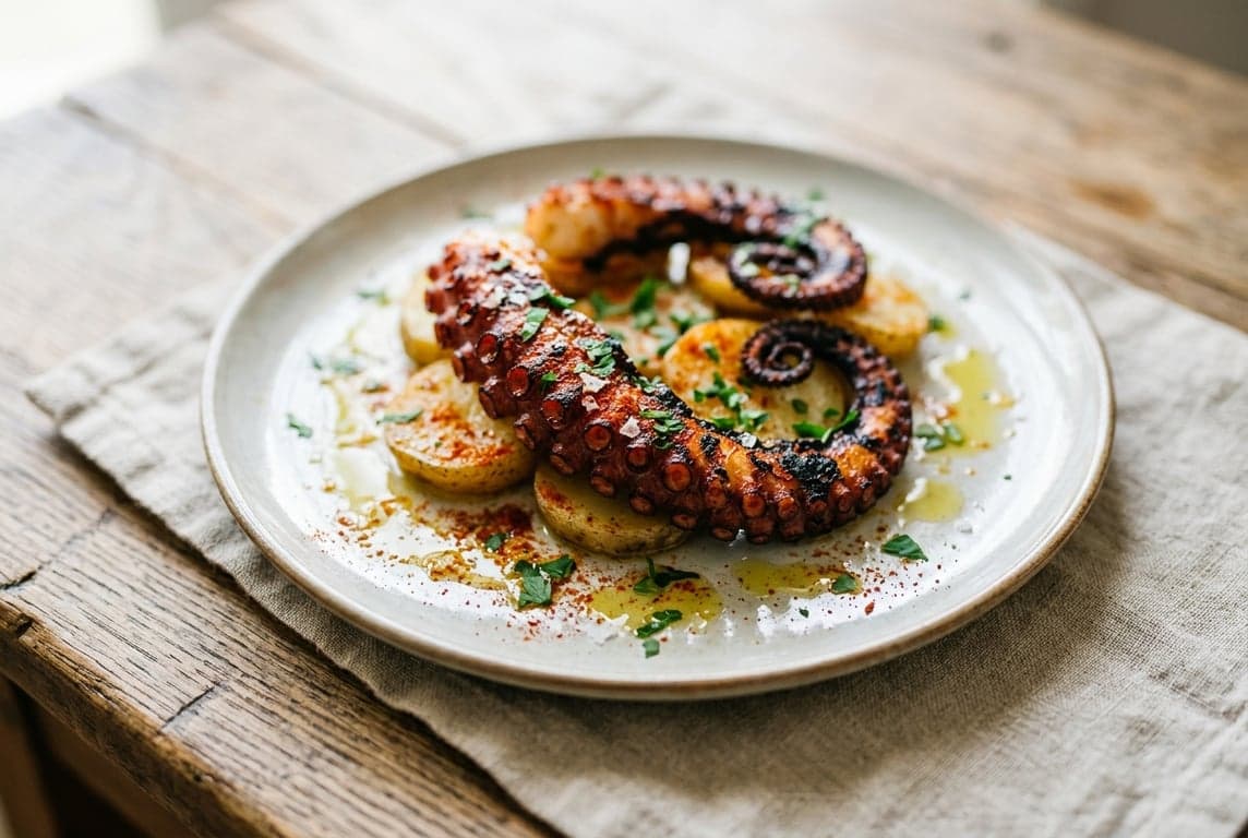 Spanish Grilled Octopus