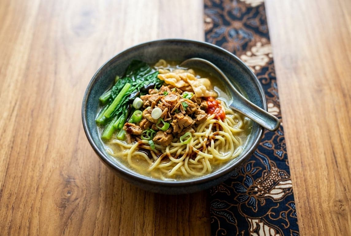 Mie Ayam (Chicken Noodle Soup)