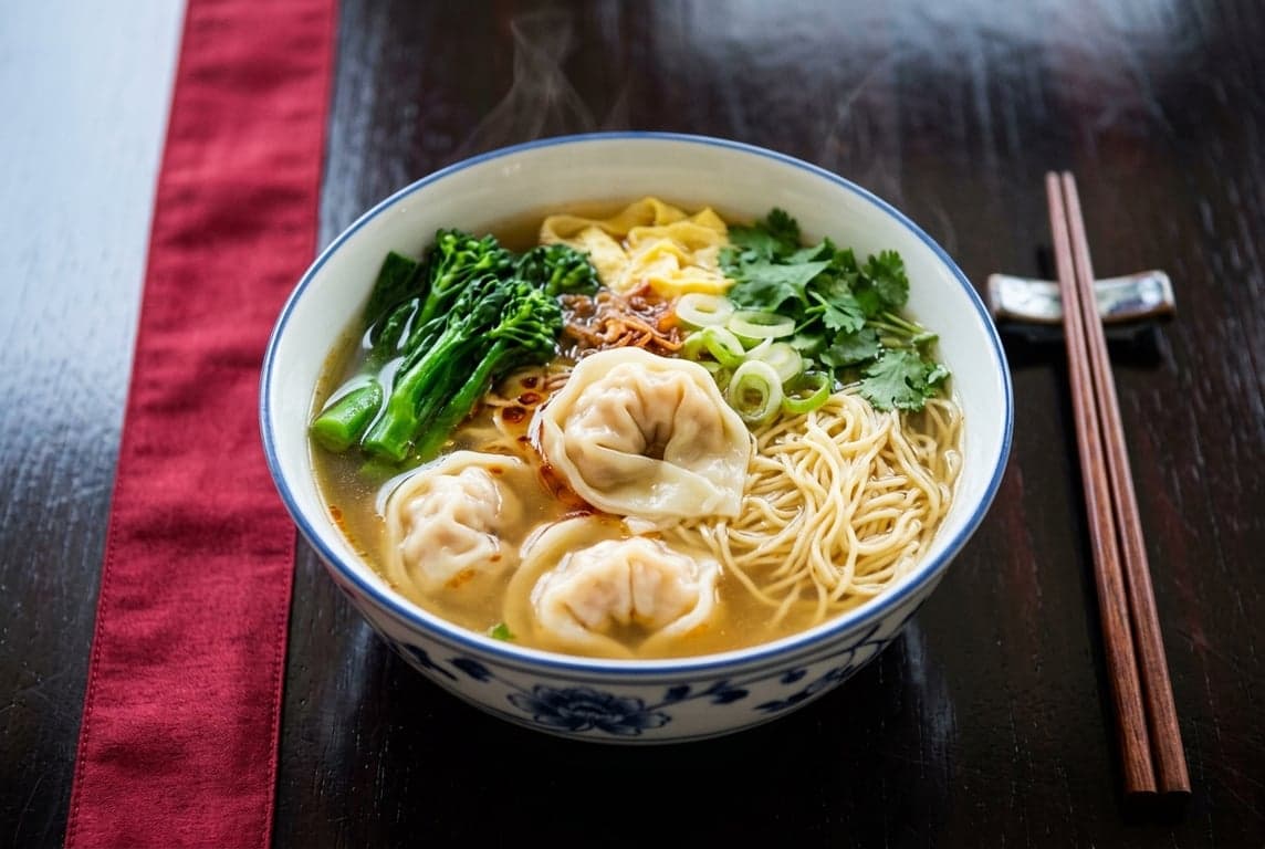 Wonton Noodle Soup