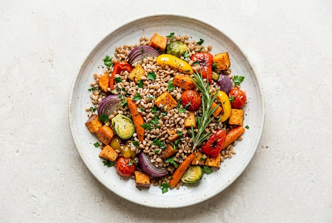 Farro & Roasted Vegetable Prep Boxes