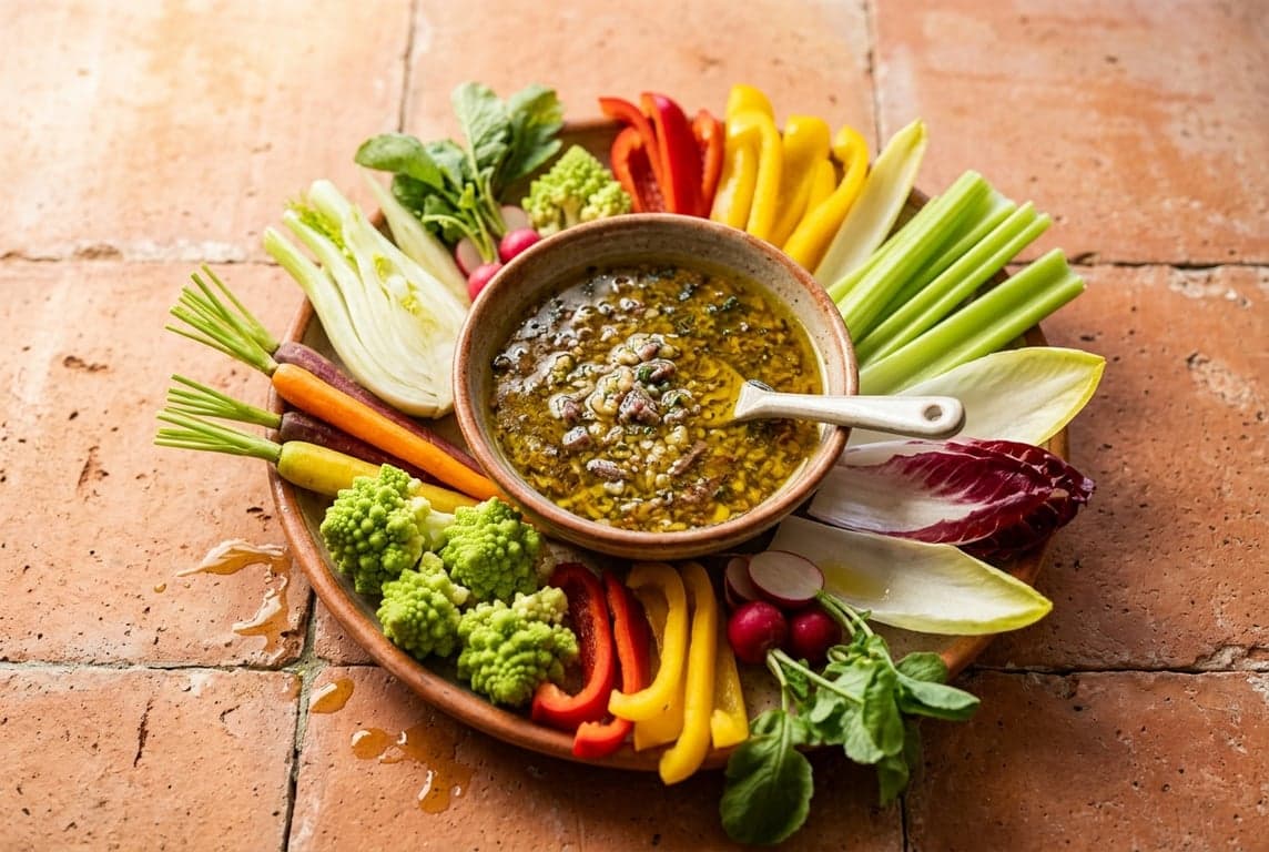 Bagna Cauda with Vegetables