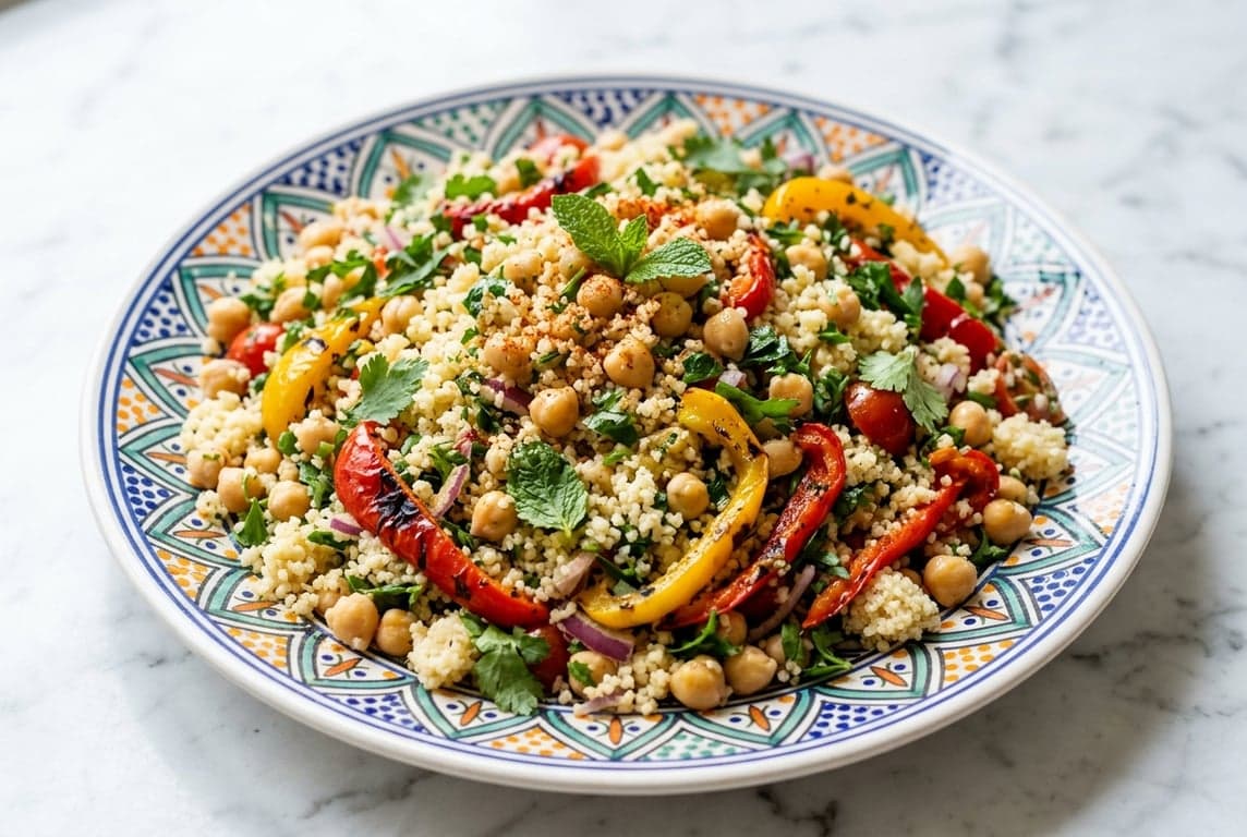 Couscous & Chickpea Salad