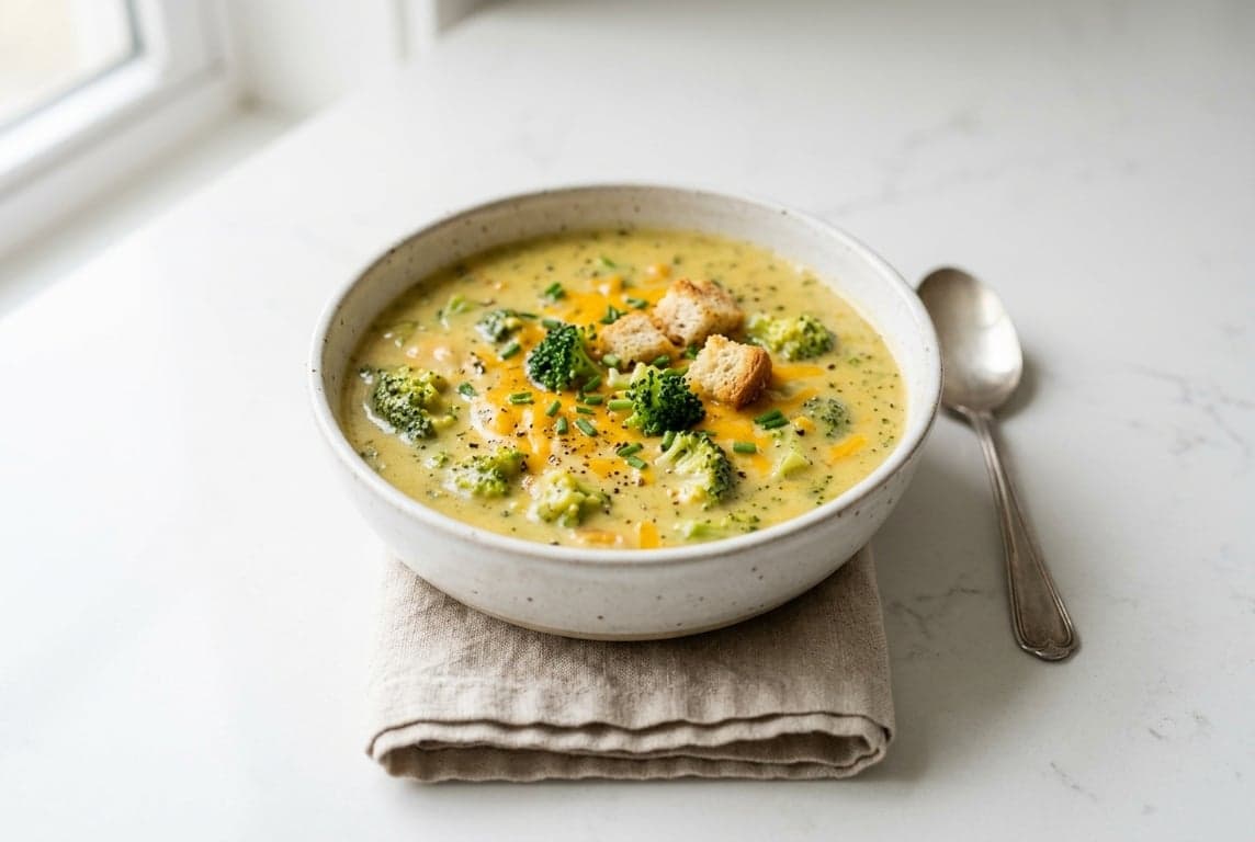 Cheesy Broccoli Soup