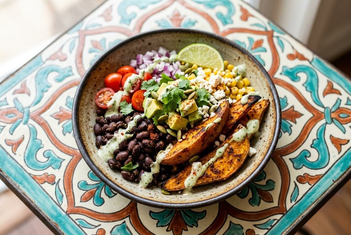 Sweet Potato & Black Bean Bowl