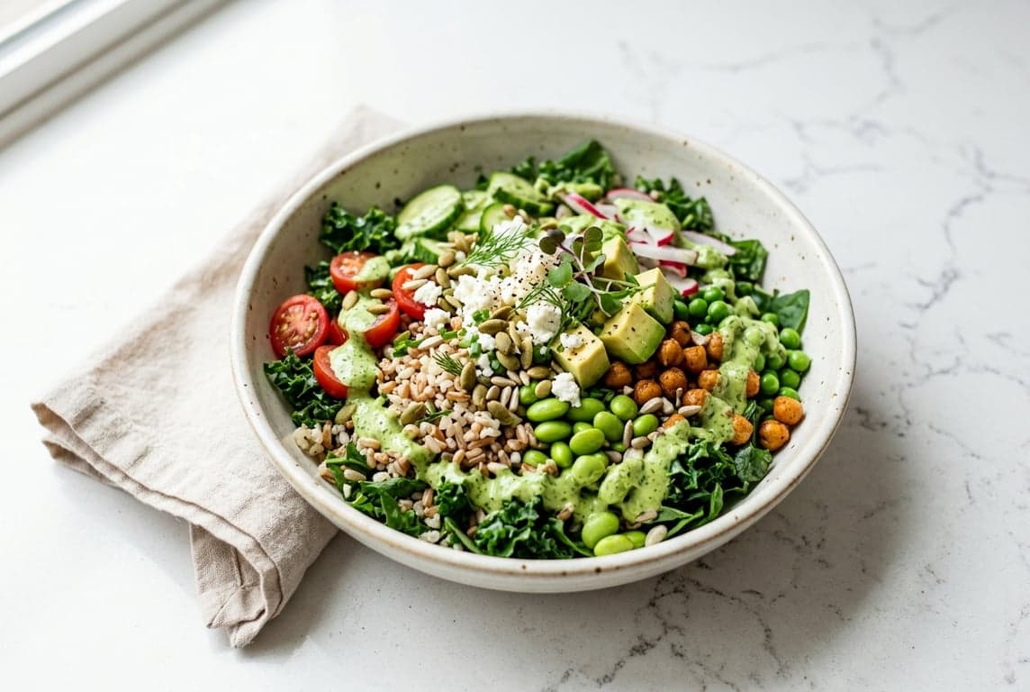 Green Goddess Grain Salad