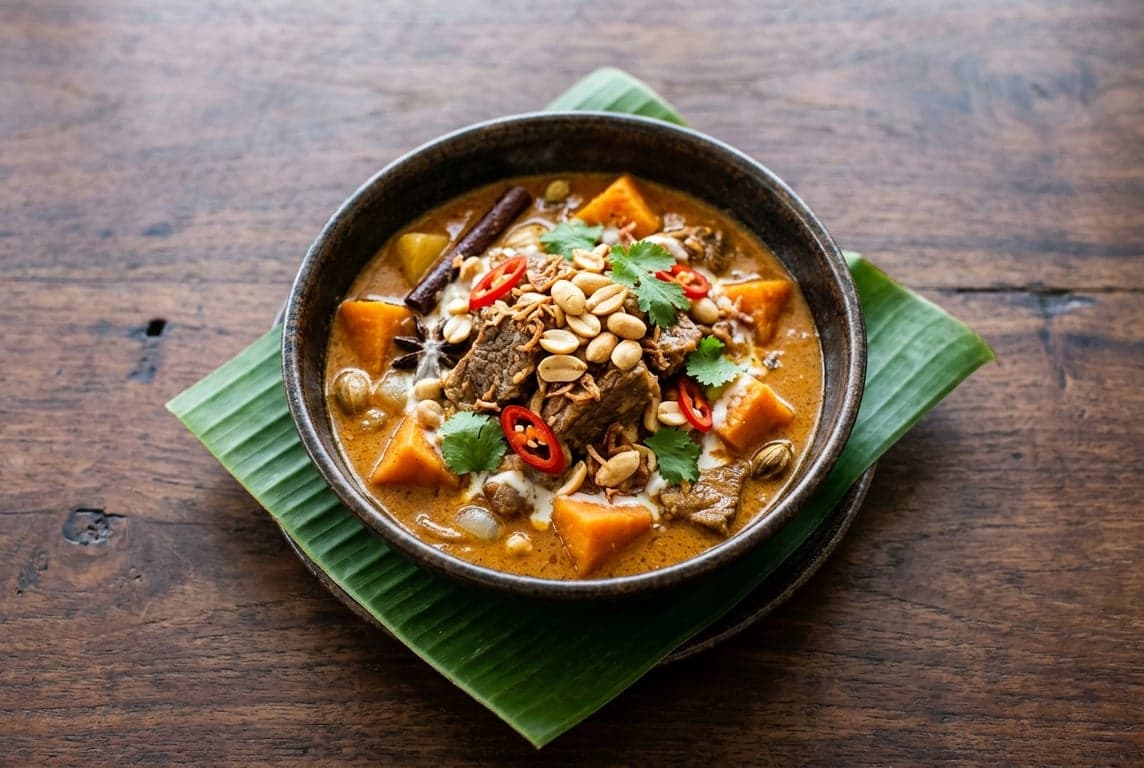 Massaman Curry with Sweet Potato
