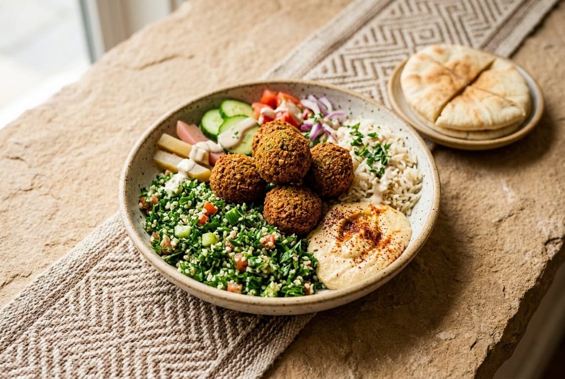 Falafel & Tabbouleh Bowl