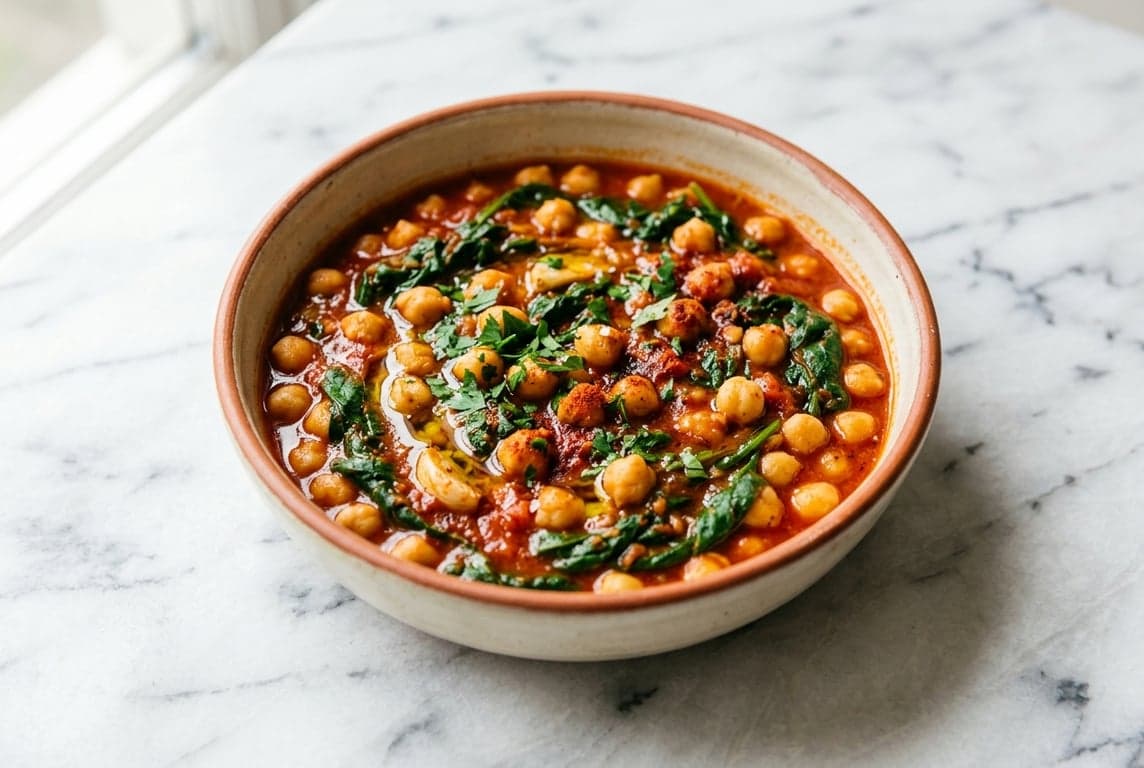 Chickpea & Spinach Stew