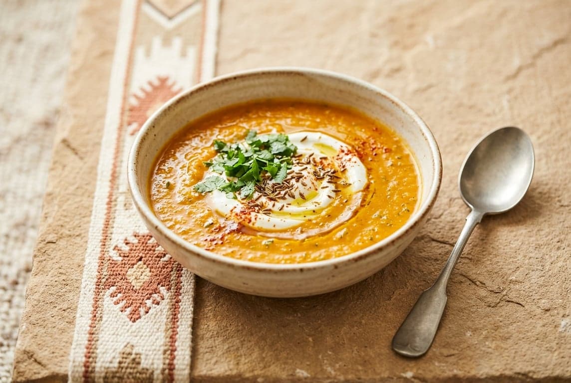 Roasted Carrot & Cumin Soup