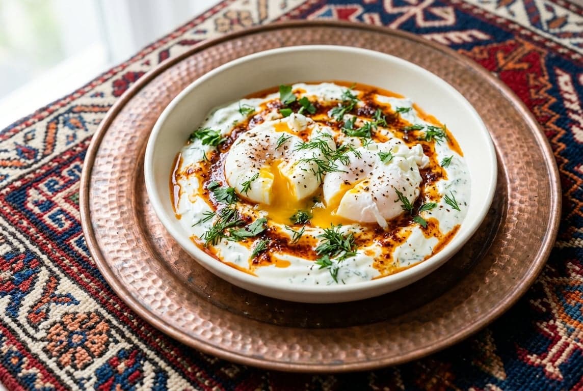 Turkish Eggs (Çılbır)