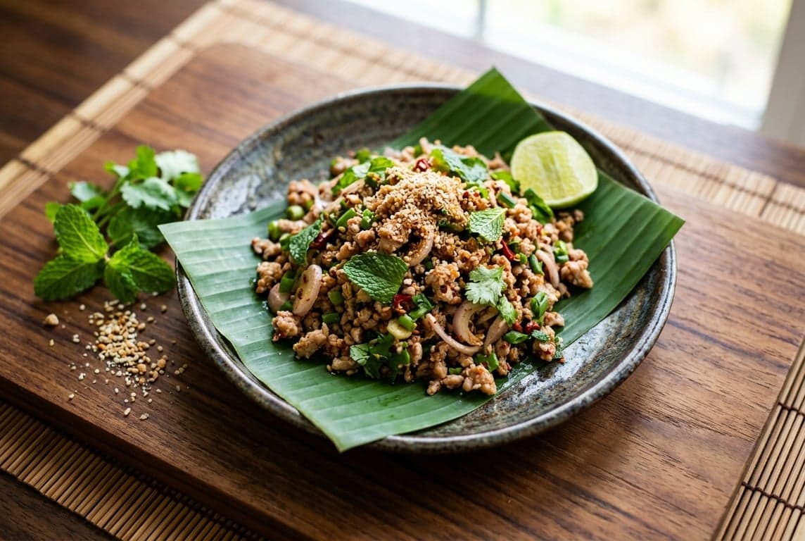 Pork Larb (Thai Minced Pork Salad)
