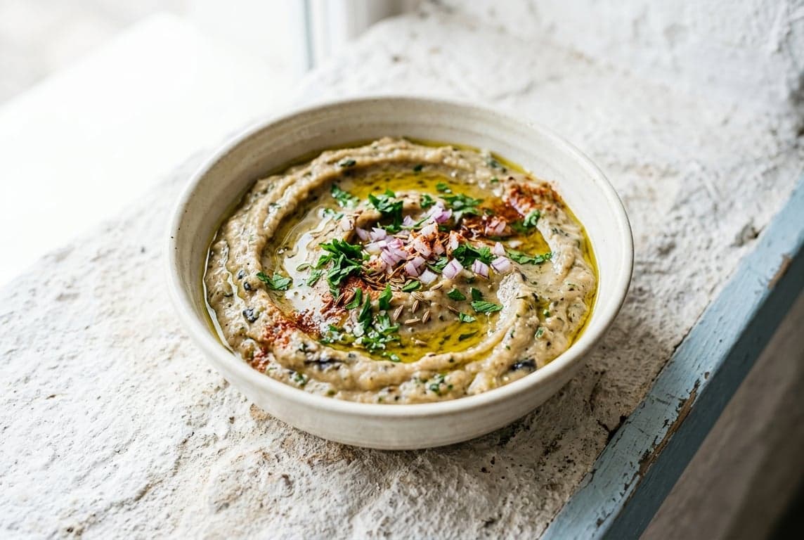 Melitzanosalata - Roasted Aubergine Dip