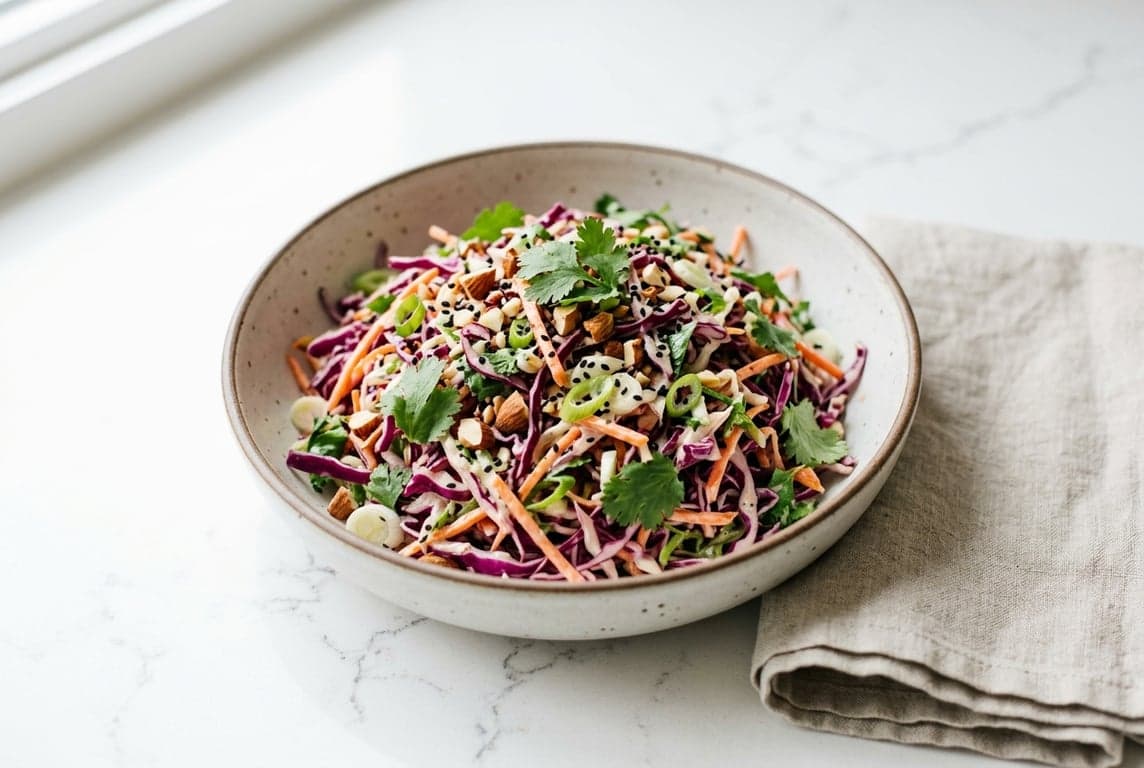 Red Cabbage Slaw Bowl