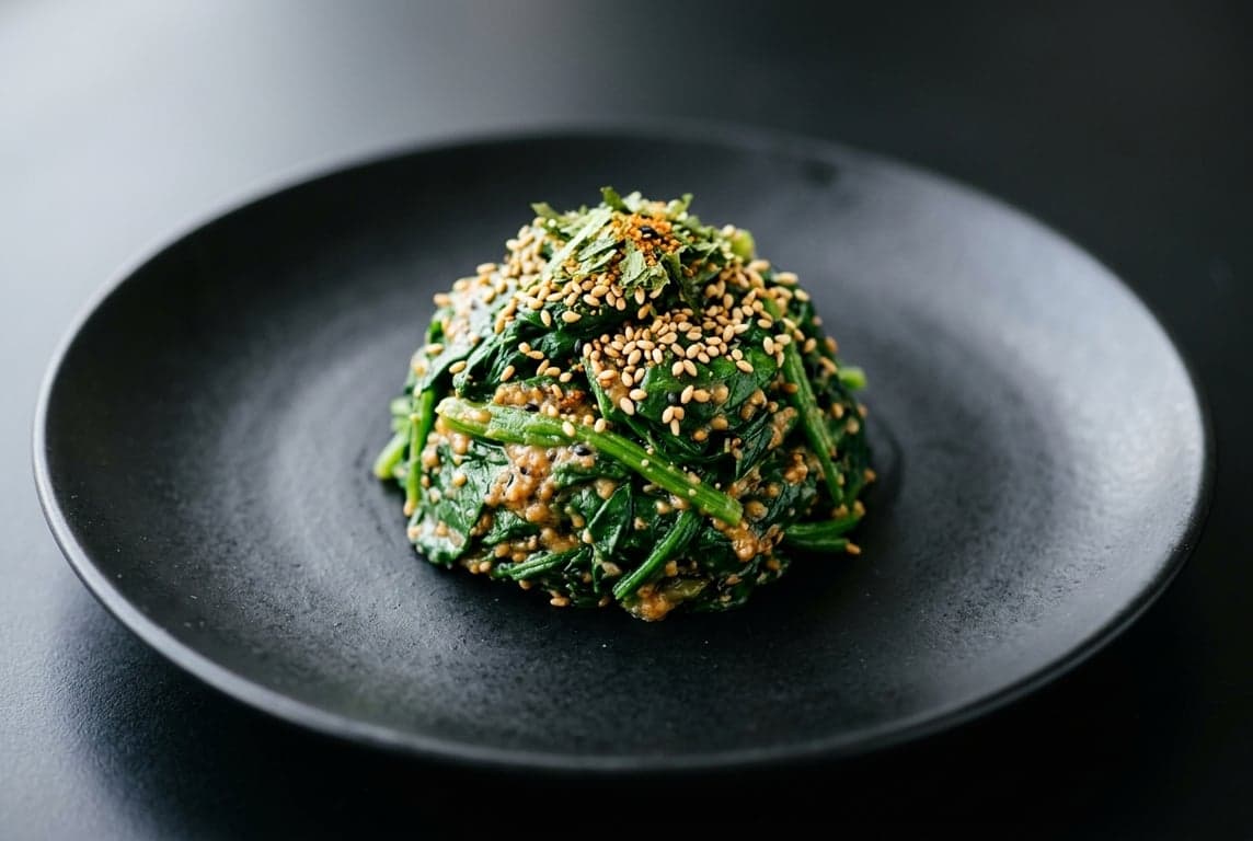 Goma-ae (Sesame Spinach)