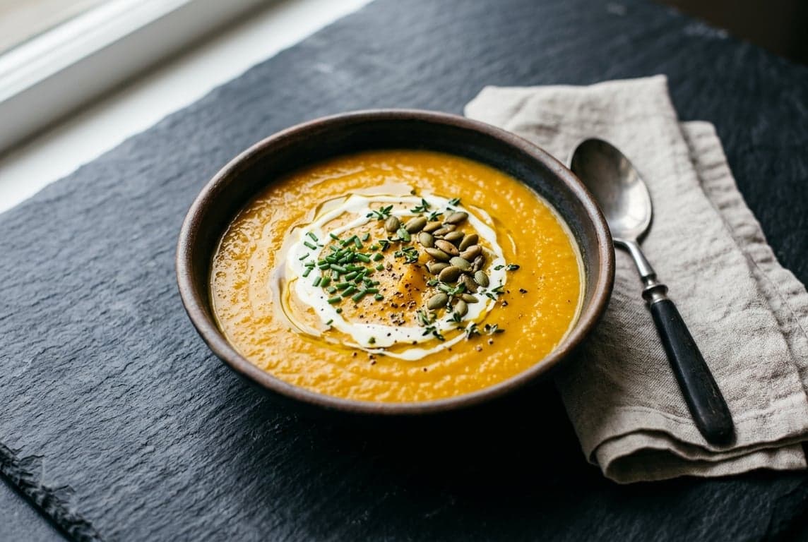 Carrot & Ginger Soup