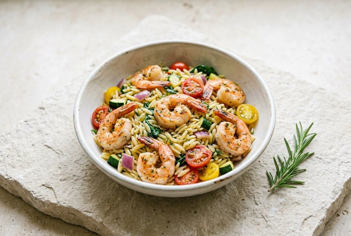 Prawn & Orzo Bowl