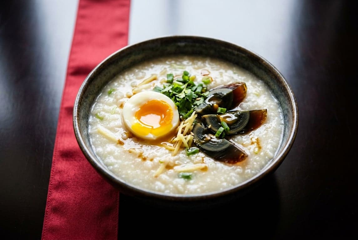 Congee with Egg