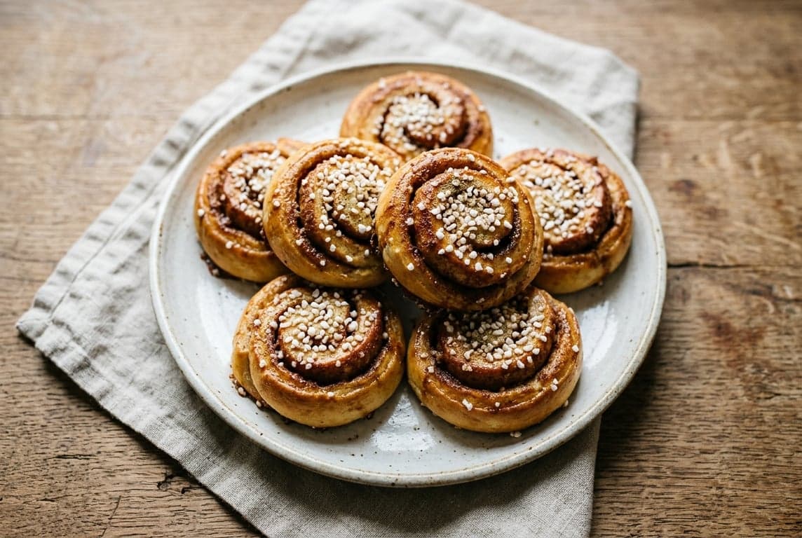 Swedish Cinnamon Buns (Kanelbullar)