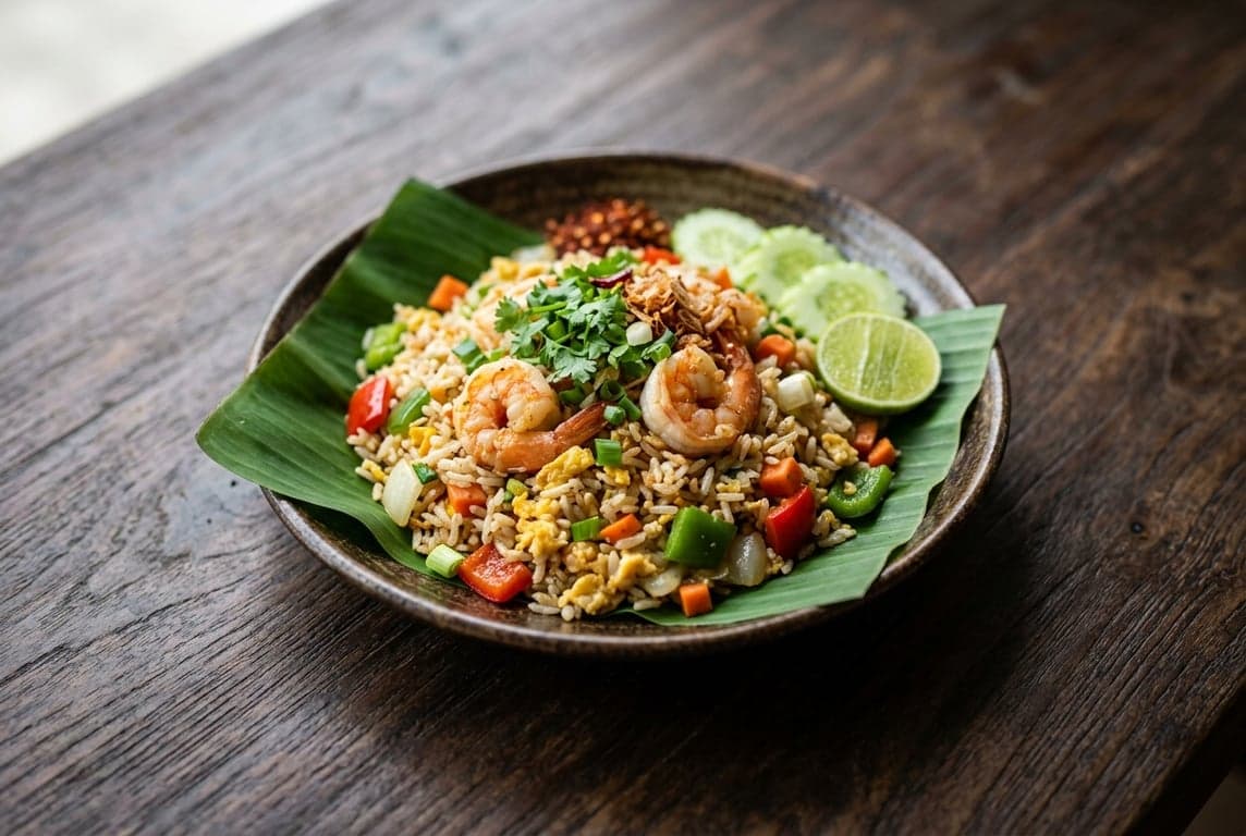 Khao Pad (Thai Fried Rice)