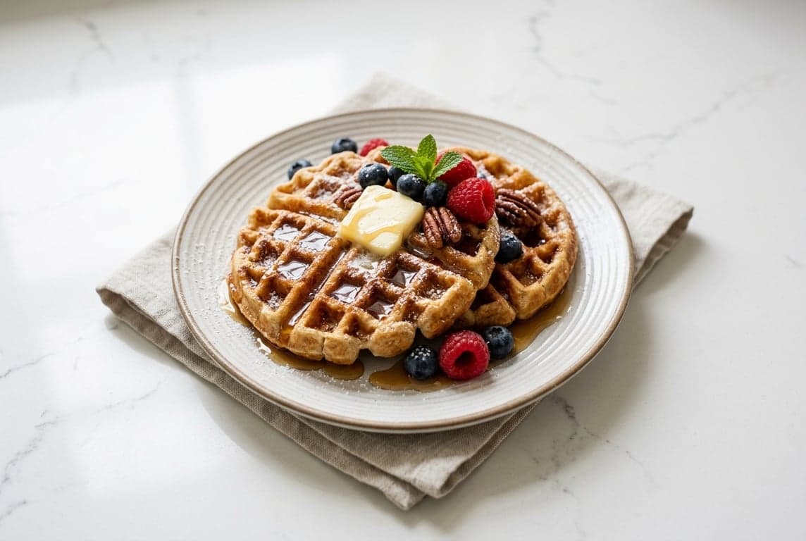 American Cinnamon Waffles