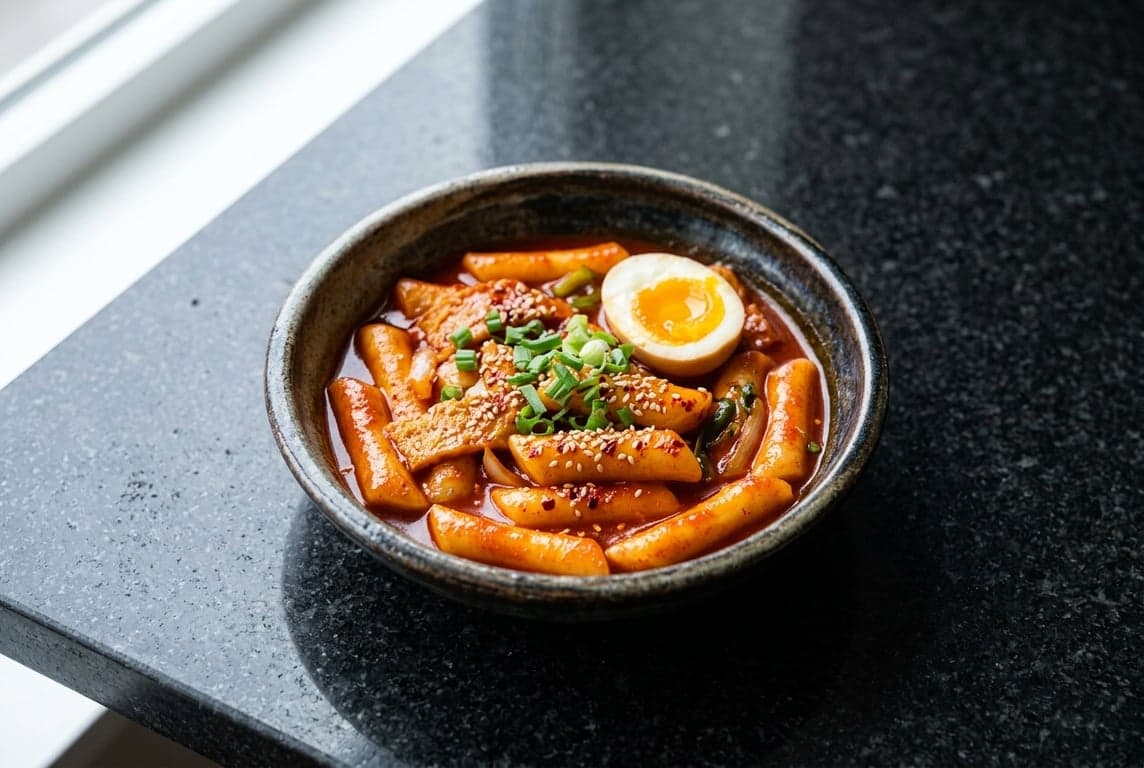 Tteokbokki (Spicy Rice Cakes)