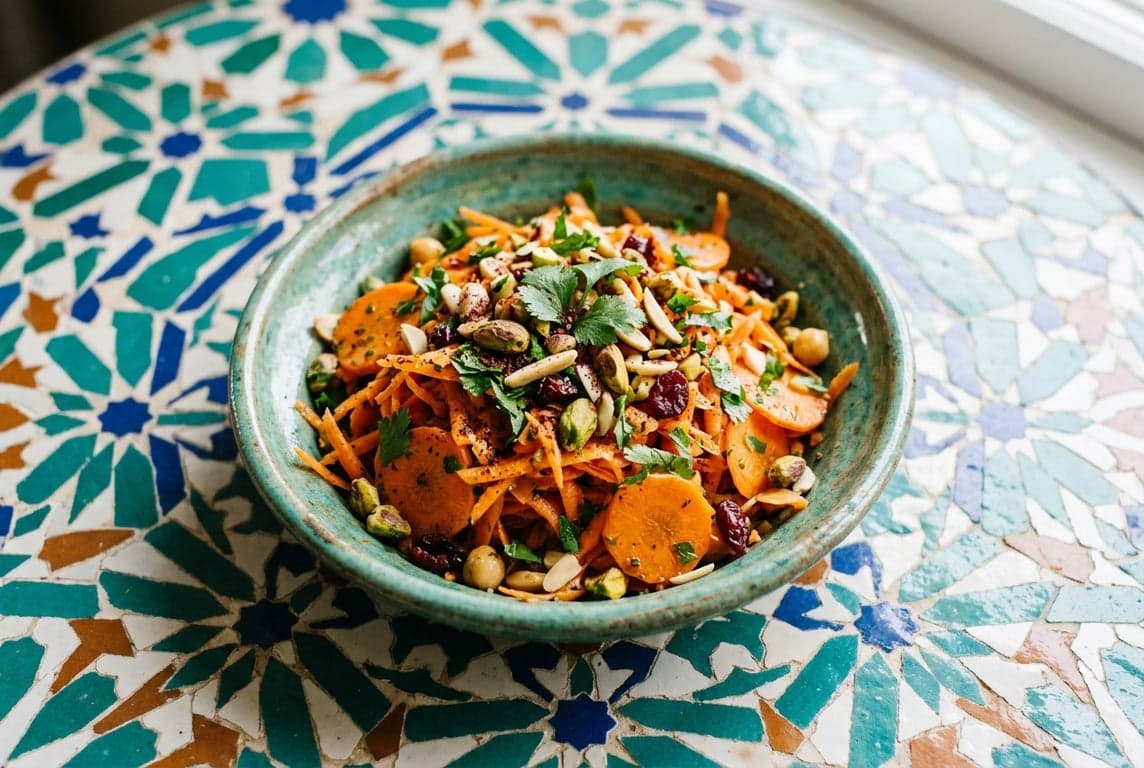 Moroccan Spiced Carrot Salad